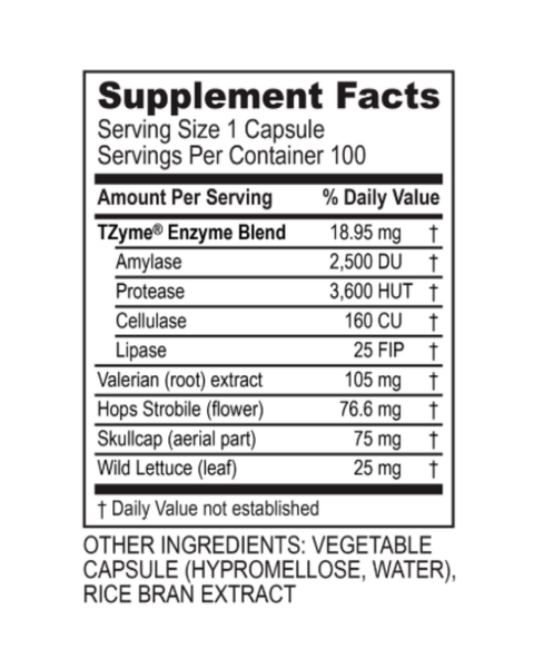 CalmZyme™ Herbal Stress & Sleep Support