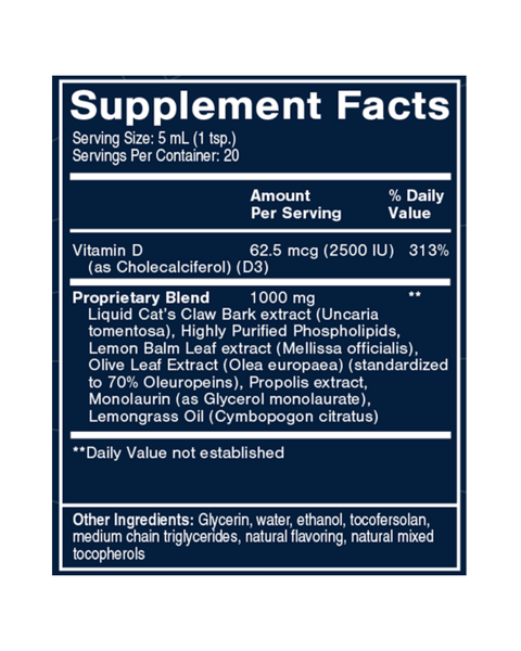 Cat's Claw V-Max Immune Support Liquid