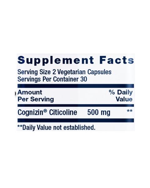 Citicoline CDP-Choline for Brain Support
