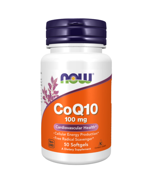 CoQ10 100mg Softgels – Cellular Energy & Heart Support with Vitamin E | Pharmaceutical Grade Coenzyme Q10
