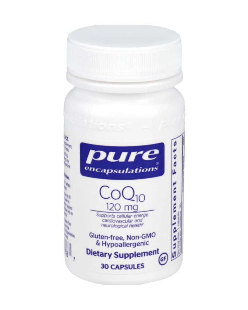 CoQ10 120 mg – Cellular Energy & Cardiovascular Support