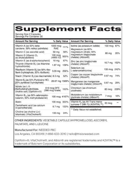 Women’s Multi | 23-Nutrient Daily Multivitamin