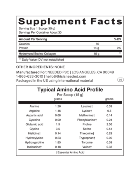 Collagen Protein | 14g Grass-Fed Collagen