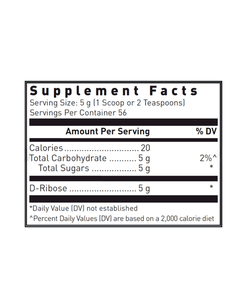 Corvalen D-Ribose Energy Powder
