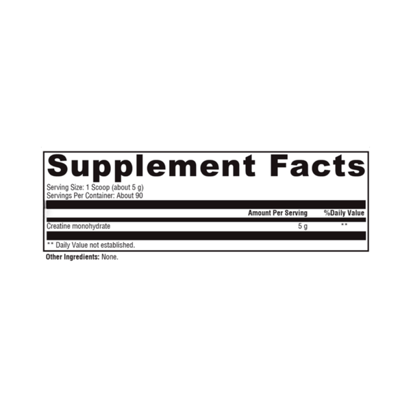 Creapure® Creatine Monohydrate 5g – Unflavored Powder for Muscle Performance & Cognitive Support