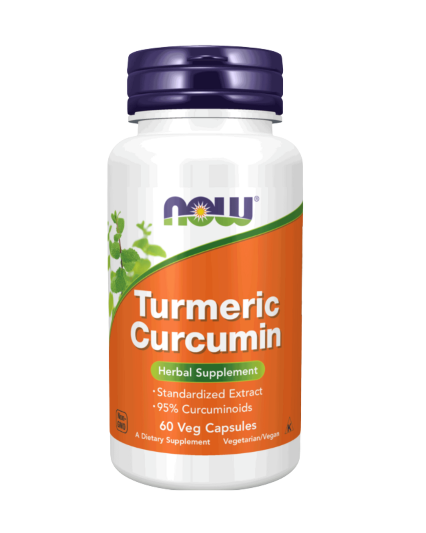 Turmeric Curcumin Capsules 95% Curcuminoids – Standardized Turmeric Root Extract for Antioxidant Support | Vegan