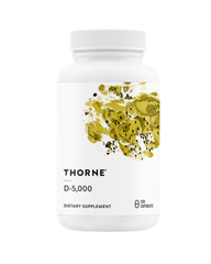 D-5,000 – High-Potency Vitamin D3 for Bone, Muscle & Immune Support