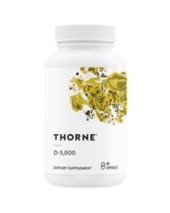 D-5,000 – High-Potency Vitamin D3 for Bone, Muscle & Immune Support