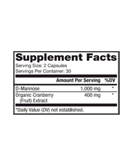 D-Mannose & Cranberry Urinary Support