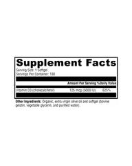 D3 5000 Vitamin D3 Immune & Bone Support