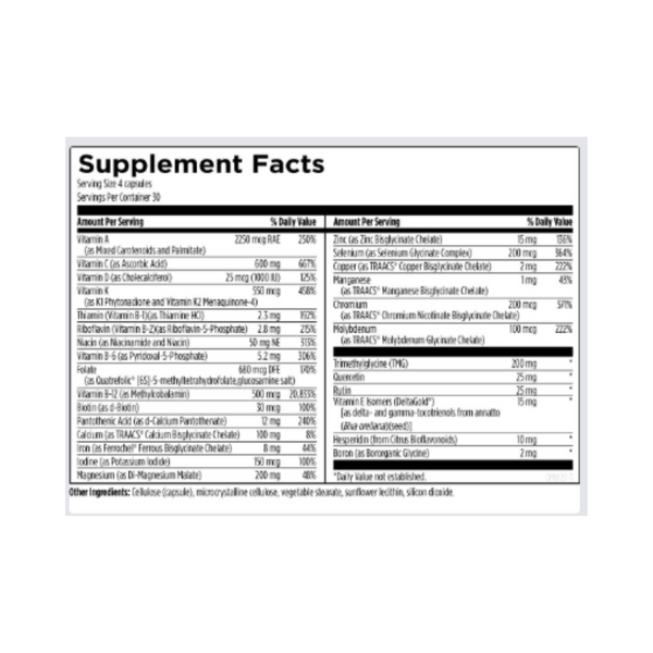 DFH Complete Multi™ with Copper and Iron – Full-Spectrum Multivitamin