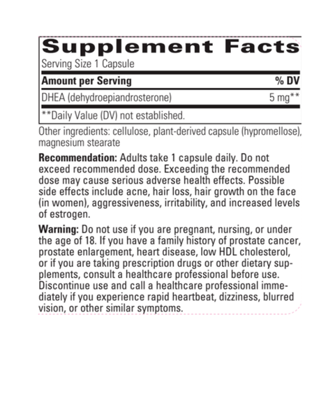 DHEA-5 Youth Balance Capsules – Healthy Aging & Hormone Support