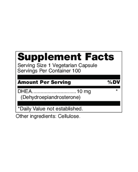 DHEA 10 mg Capsules – Micronized Hormone Support for Vitality & Endocrine Balance