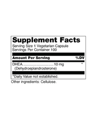 DHEA 10 mg Capsules – Micronized Hormone Support for Vitality & Endocrine Balance
