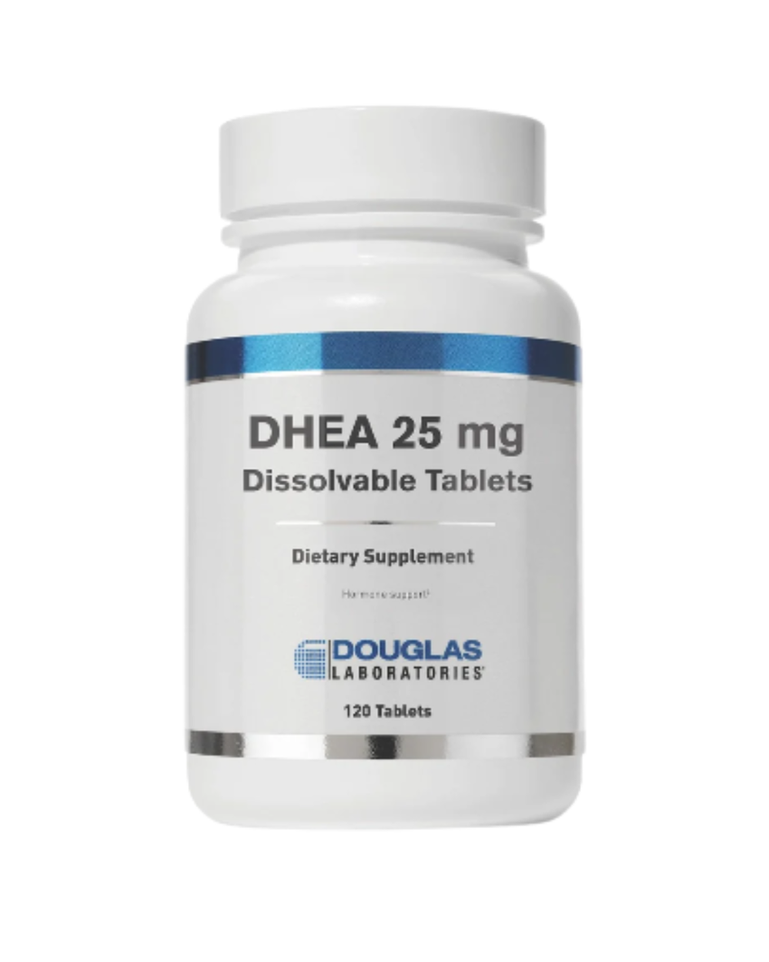 DHEA 25 mg Capsules – Micronized Hormone Support for Endocrine Balance & Vitality