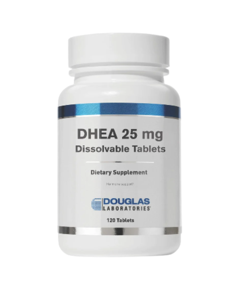 DHEA 25 mg Capsules – Micronized Hormone Support for Endocrine Balance & Vitality