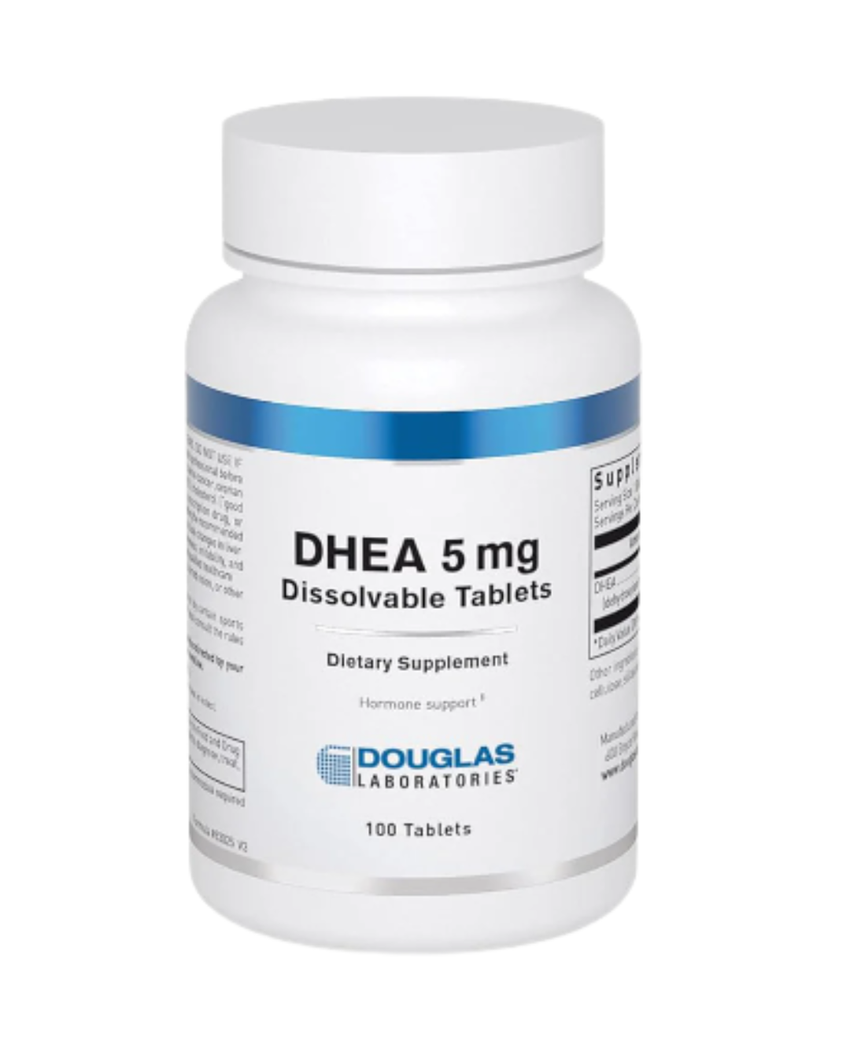 DHEA 5 mg Dissolvable Tablets – Low-Dose Hormone Support, Fast-Absorbing Micronized Formula