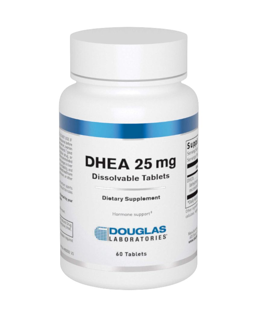 DHEA 25mg Dissolvable Hormone Tablets