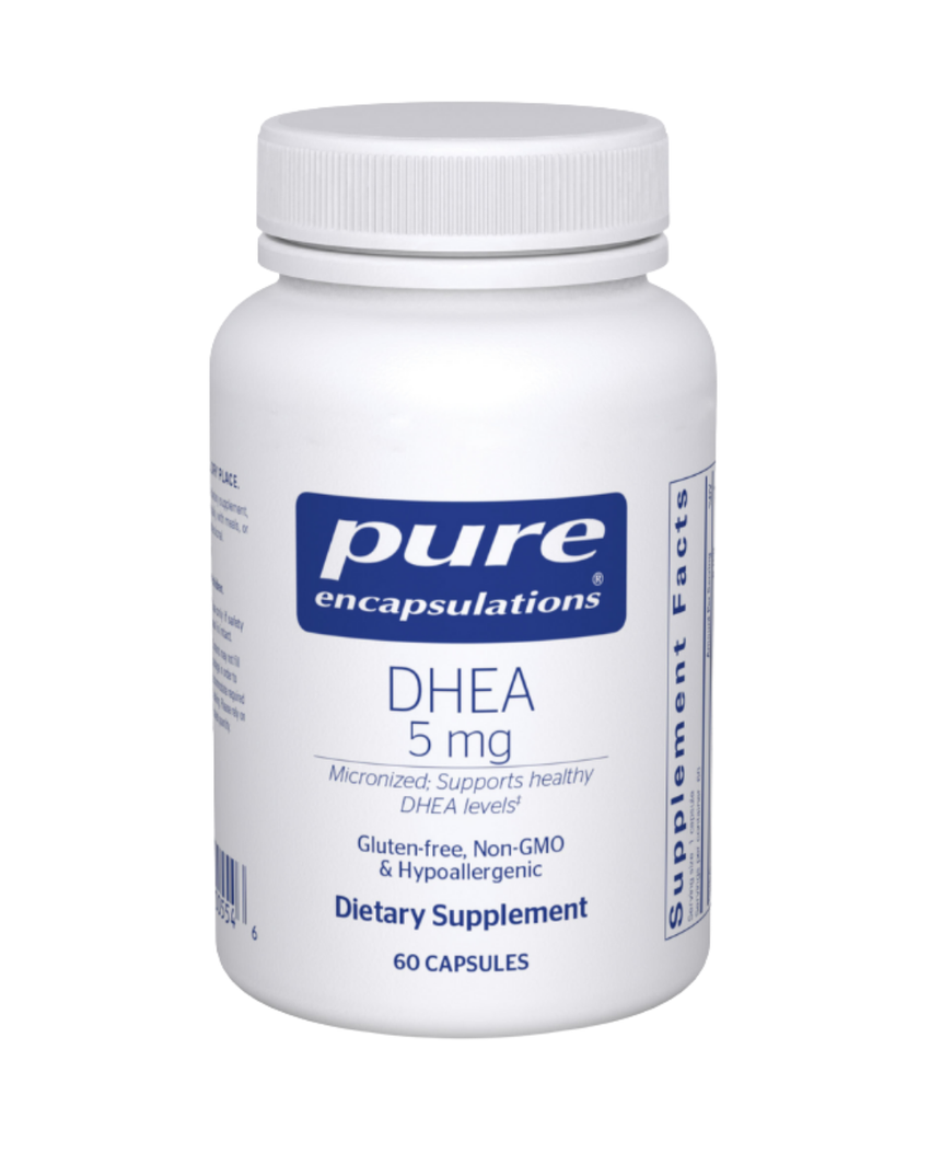 Micronized DHEA 5mg – Vegan, Hypoallergenic Hormone Support for Energy, Metabolism & Emotional Well-Being
