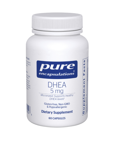 Micronized DHEA 5mg – Vegan, Hypoallergenic Hormone Support for Energy, Metabolism & Emotional Well-Being