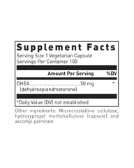 DHEA 50 mg Capsules – High-Strength Micronized Hormone Support for Endocrine Balance & Vitality