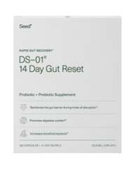 DS-01® 14 Day Gut Reset – 24-Strain Probiotic for Gut Health, Microbiome Support & Digestive Balance