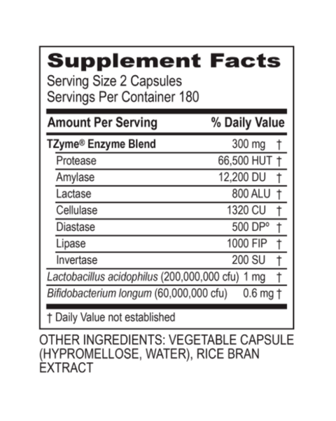 DigestZyme Digestive Enzyme & Probiotic Support