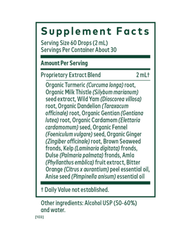 Digestive Bitters with Turmeric Digestive Support