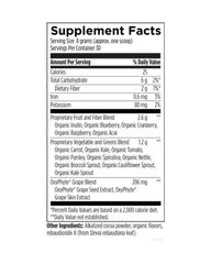 EssentiaGreens™ + Reds — Daily Superfood Powder for Antioxidant & Digestive Support