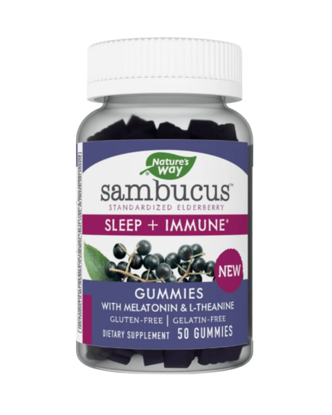 Sambucus Sleep + Immune Gummies 50 Count