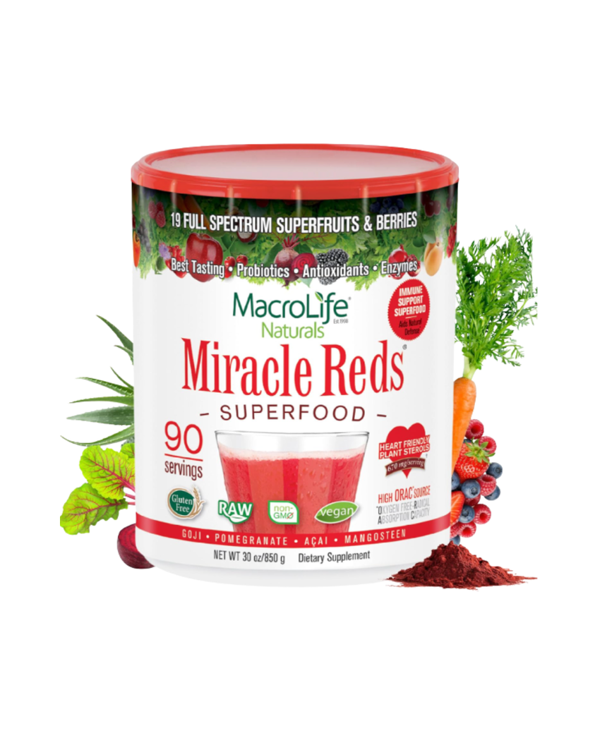 MacroLife Miracle Reds Superfood Powder