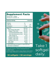 Iwi Vegan Omega-3 EPA DHA Softgels