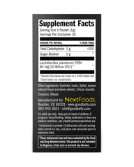 GoodBelly Fast Melts Probiotic Digestive Support