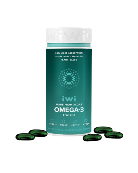 Iwi Vegan Omega-3 EPA DHA Softgels
