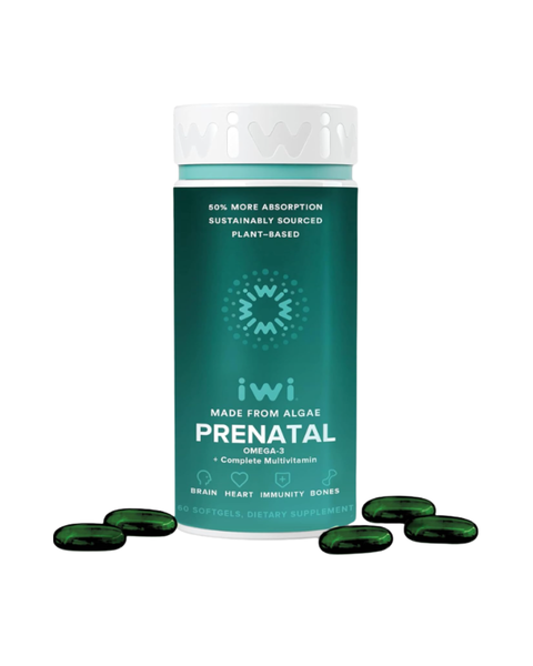 Iwi Prenatal Omega-3 DHA Multivitamin Softgels