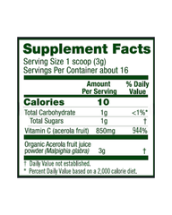 Acerola Powder Natural Vitamin C Boost