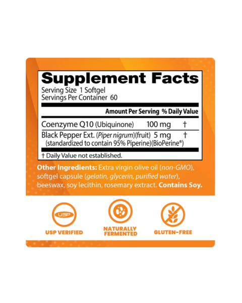 Doctor's Best High Absorption CoQ10 100 mg