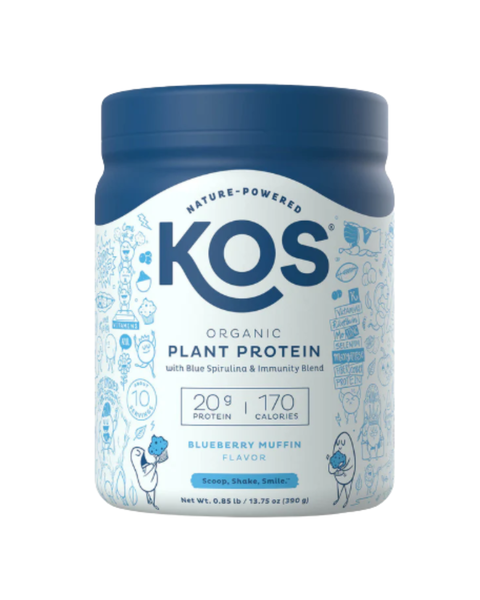 KOS Blueberry Muffin Plant Protein Powder