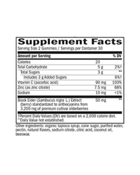 Sambucus Elderberry Gummies Immune Support