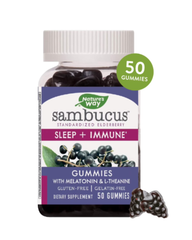 Sambucus Sleep + Immune Gummies 50 Count