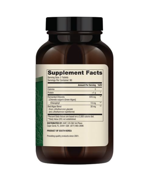 Fermented Chlorella Superfood Tablets