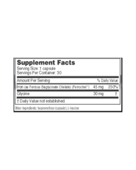 FerroSolve Iron Bisglycinate 45mg Support