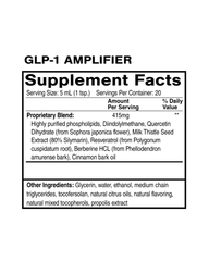 GLP-1 Amplifier – Plant-Based Metabolic Support with Berberine, DIM, Quercetin & Resveratrol