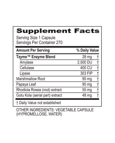 GastroZyme Digestive Enzyme & Herbal Support
