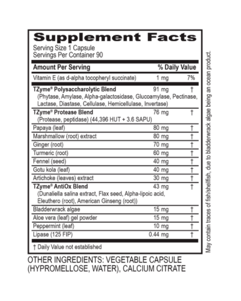 Transformation Gastro Digestive Enzyme Support