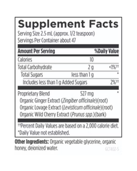 Ginger-Tussin™ Organic Syrup – Herbal Support for Throat & Occasional Cough