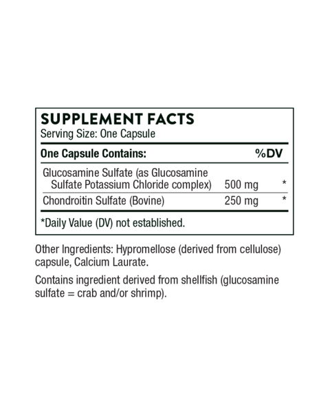 Glucosamine & Chondroitin – Joint Mobility and Cartilage Support