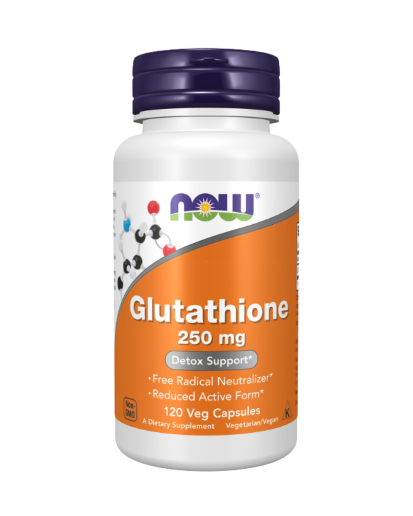 Reduced Glutathione Capsules 250mg – Supports Detox & Cellular Health | Vegan, Non-GMO