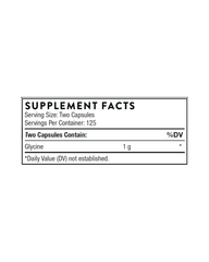 Glycine – Amino Acid Support for Nervous System, Sleep & Detox