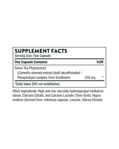 Žaliosios arbatos fitosomas – antioksidantas ir termogeninė parama